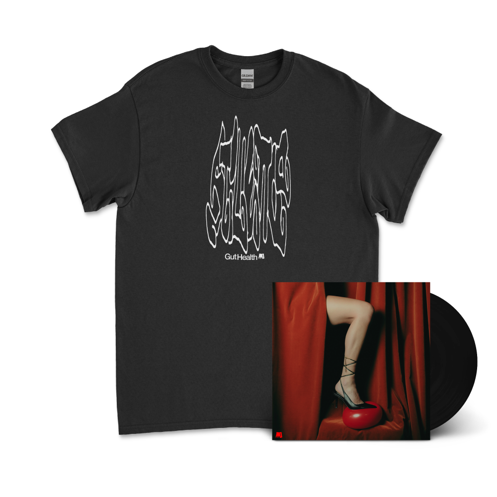 Gut Health / Stiletto LP Vinyl & T-Shirt Bundle