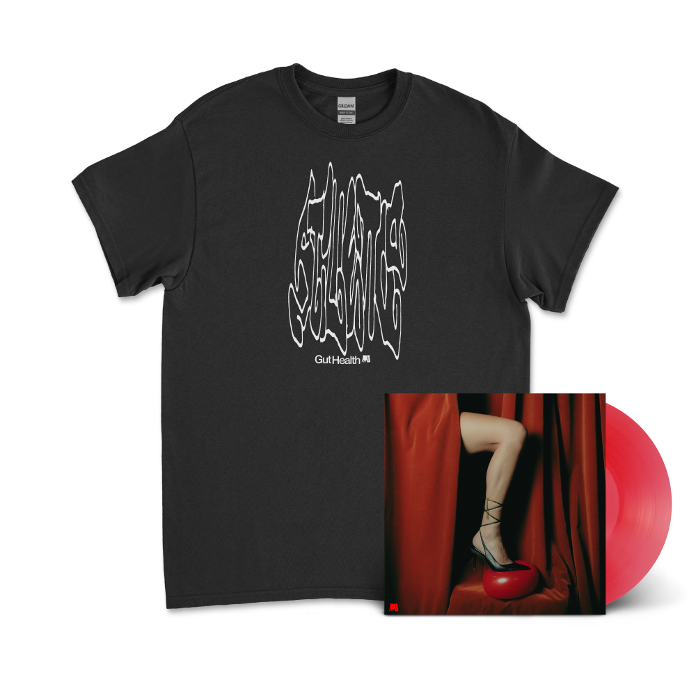 Gut Health / Stiletto LP Vinyl & T-Shirt Bundle