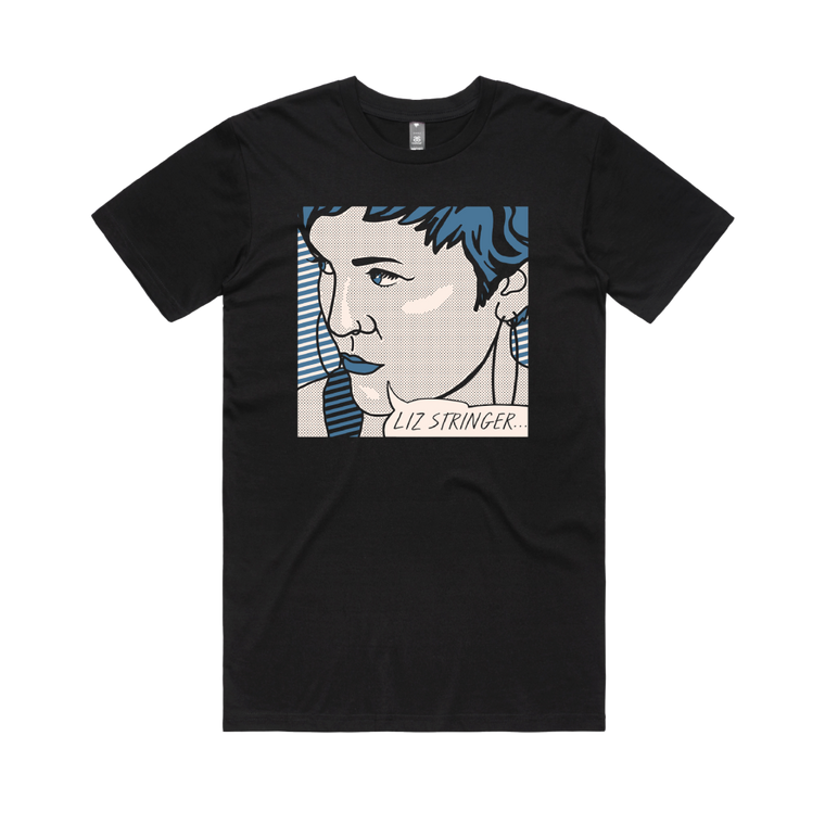 Liz Stringer / Face T-Shirt Black