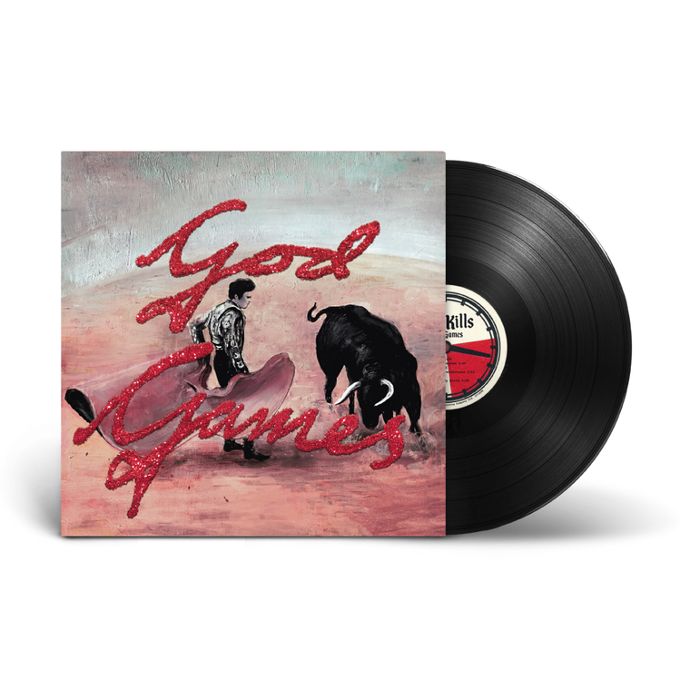 The Kills / God Games LP Standard Black Vinyl with exclusive signed print