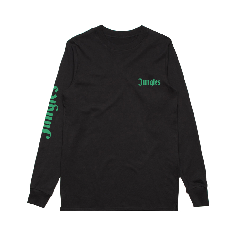 The Jungle Giants / Black Logo Longsleeve Tee