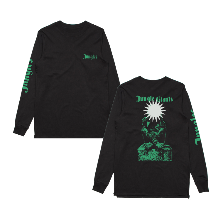 The Jungle Giants / Black Logo Longsleeve Tee