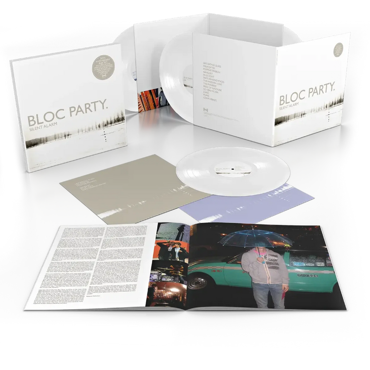 Bloc Party / Silent Alarm 20th Anniversary Boxset 4xLP White Vinyl