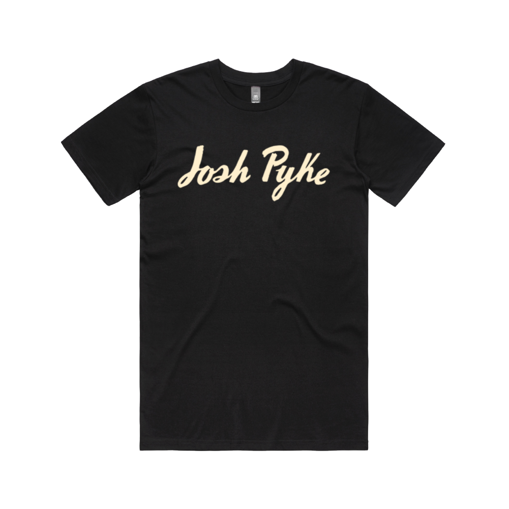 Josh Pyke / Logo Black T-Shirt