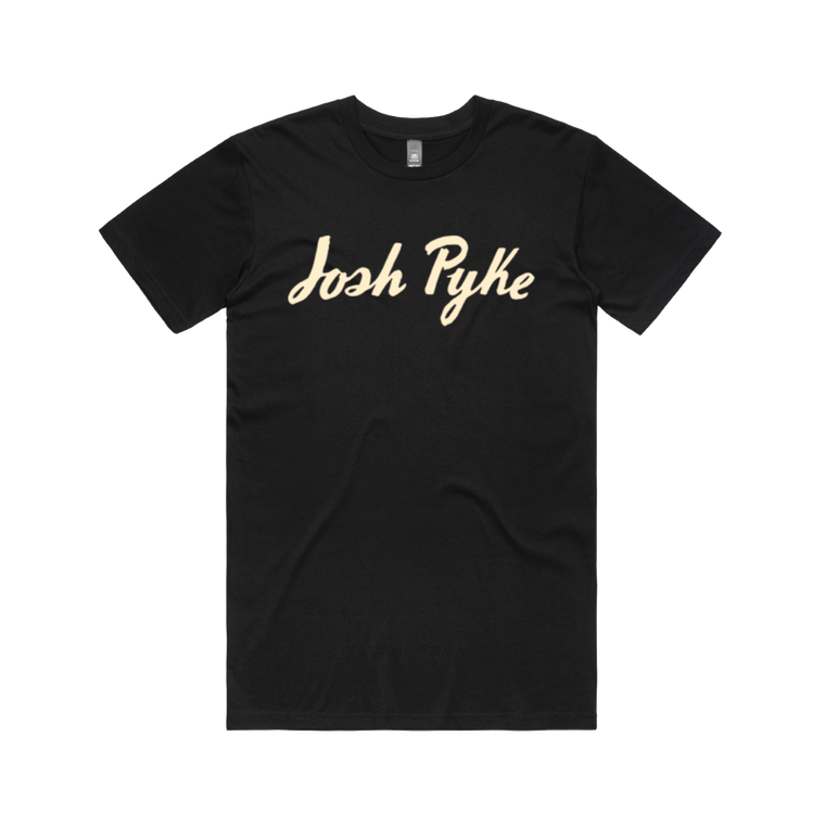 Josh Pyke / Logo Black T-Shirt