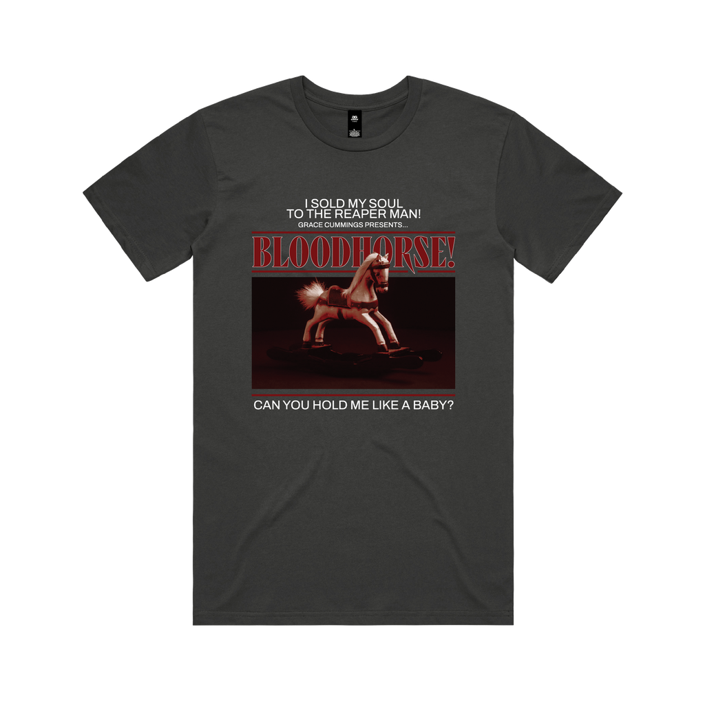 Grace Cummings / Bloodhorse Coal T-Shirt ***PRE-ORDER***
