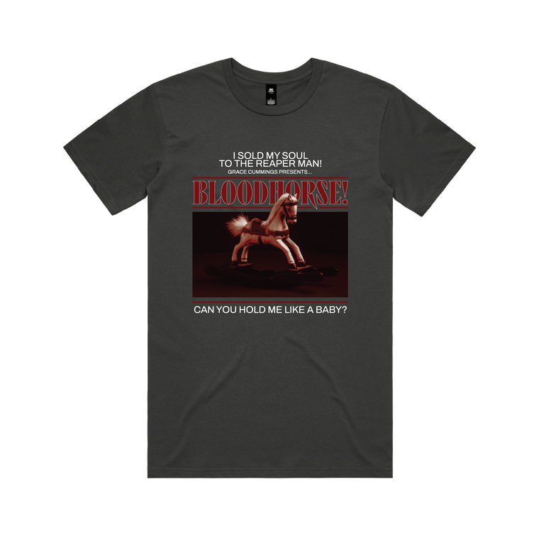 Grace Cummings / Bloodhorse Coal T-Shirt ***PRE-ORDER***