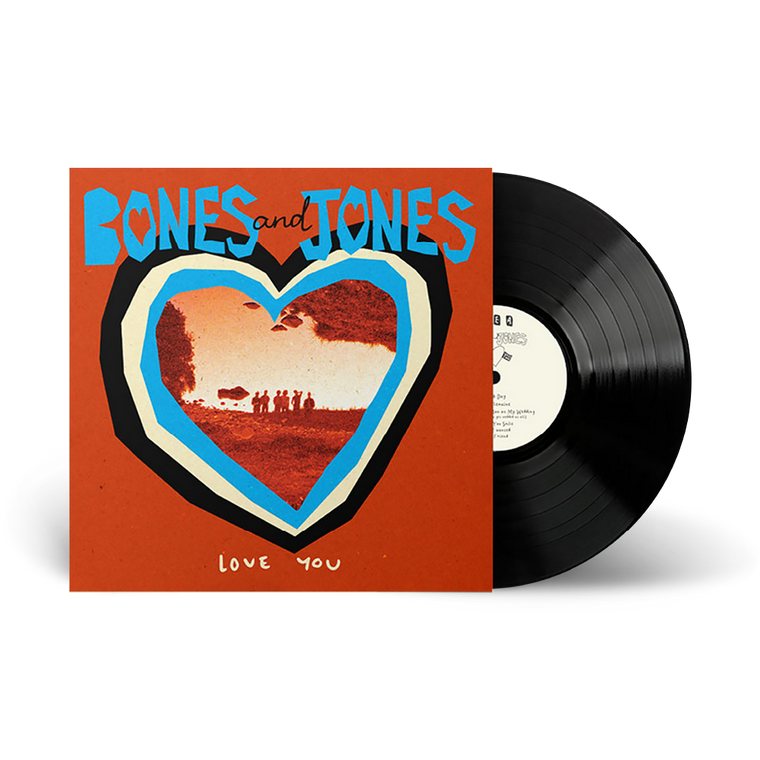 Bones and Jones / Love You LP Black Vinyl