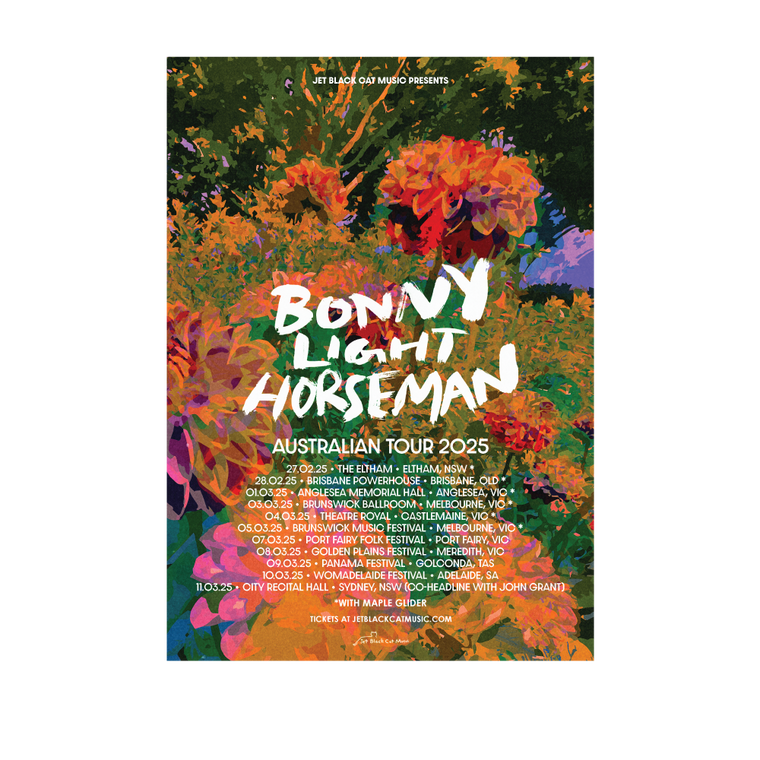 Bonny Light Horseman / BLH Australian Tour 2025 Poster