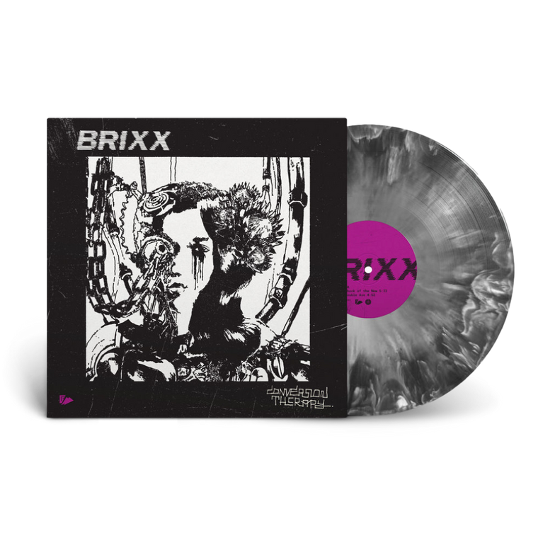 Brixx / Conversion Therapy Limited Edition Black & White Marble EP Vinyl