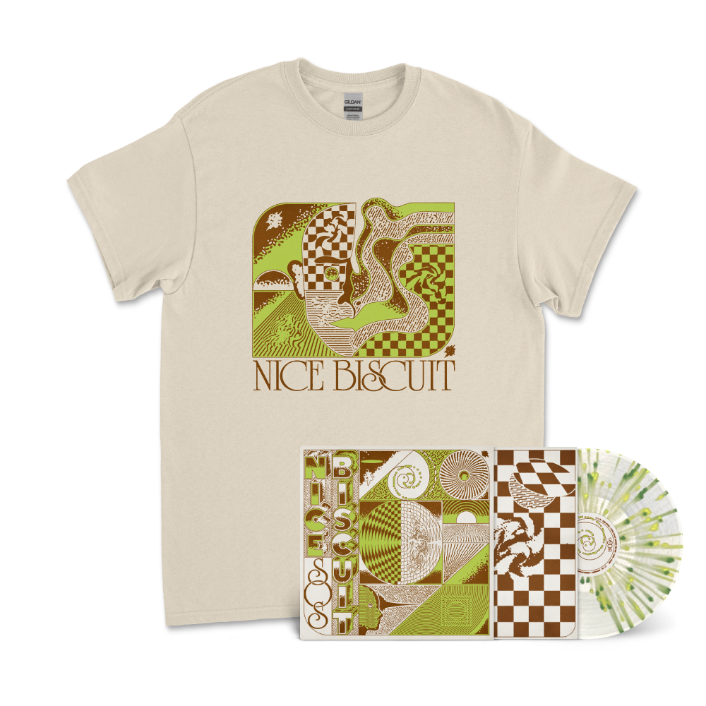 Nice Biscuit / SOS T-shirt and Vinyl Bundle