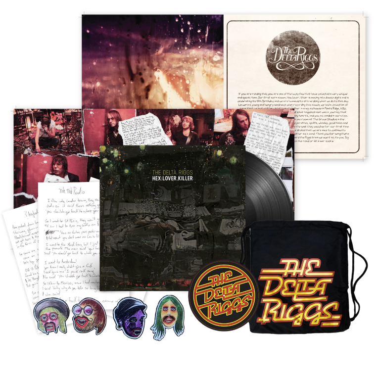 The Delta Riggs / Hex.Lover.Killer 12" Vinyl Bundle