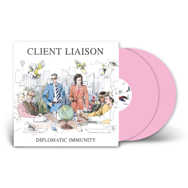 Client Liaison / Diplomatic Immunity 2xLP Baby Pink Vinyl