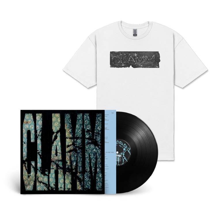 CLAMM / Serious Acts Vinyl + T-Shirt Bundle