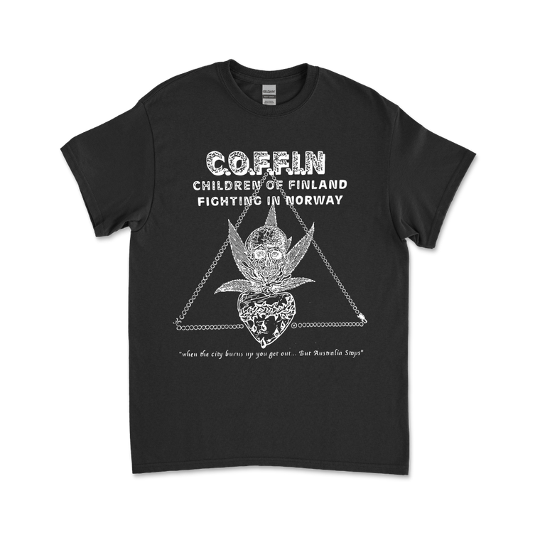 C.O.F.F.I.N /  Weed, Strength, Beauty Black T-Shirt