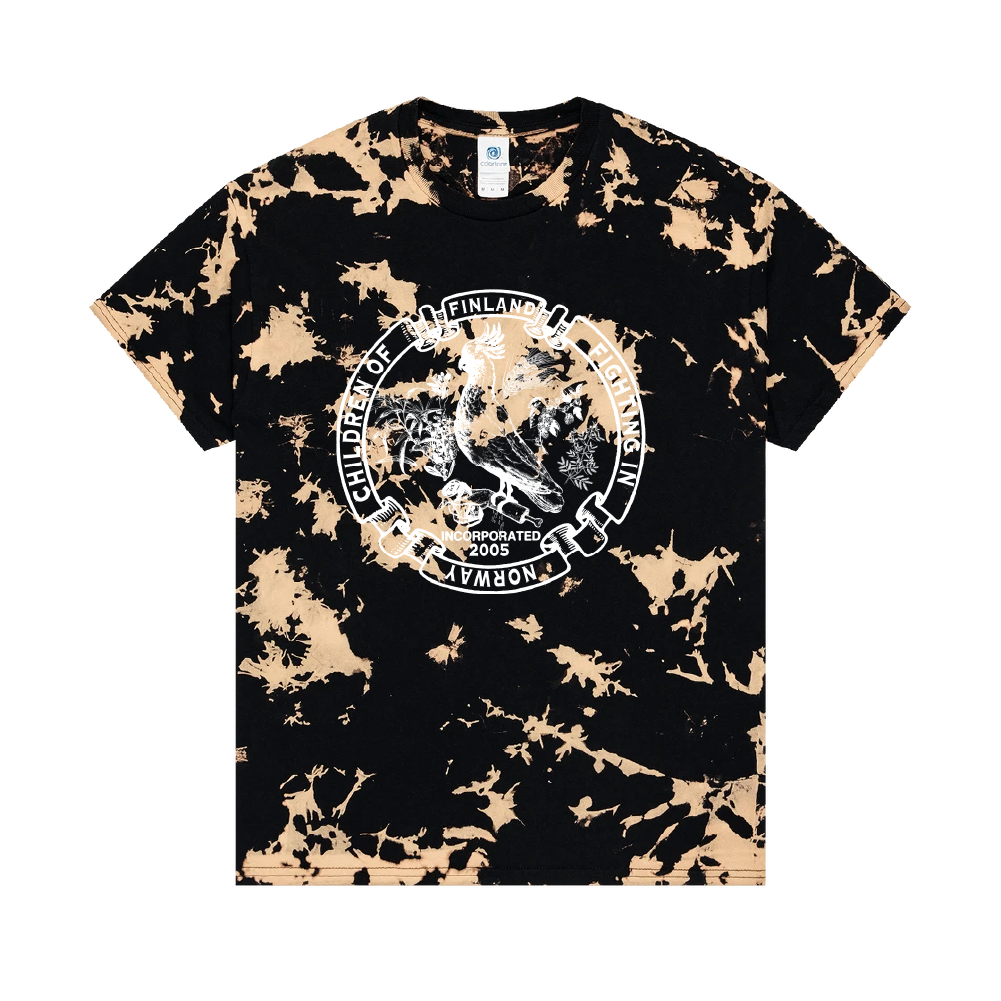C.O.F.F.I.N / Cockatoo Bleached Black T-Shirt