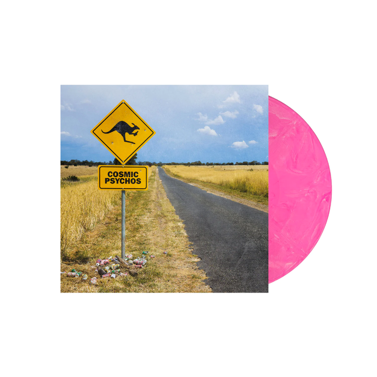 Cosmic Psychos / Cum The Raw Prawn LP Prawn Cocktail Vinyl