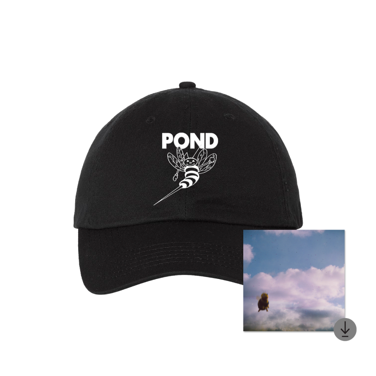 Pond / Stung! Black Dad Hat & Album ***PRE-ORDER***