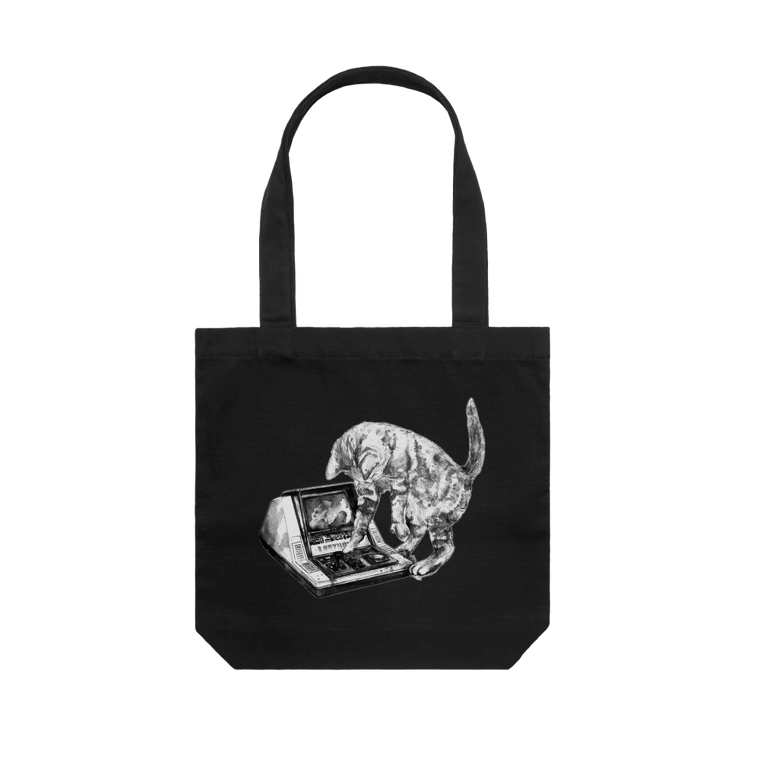 Ladyhawke / Tour Cat Black Tote
