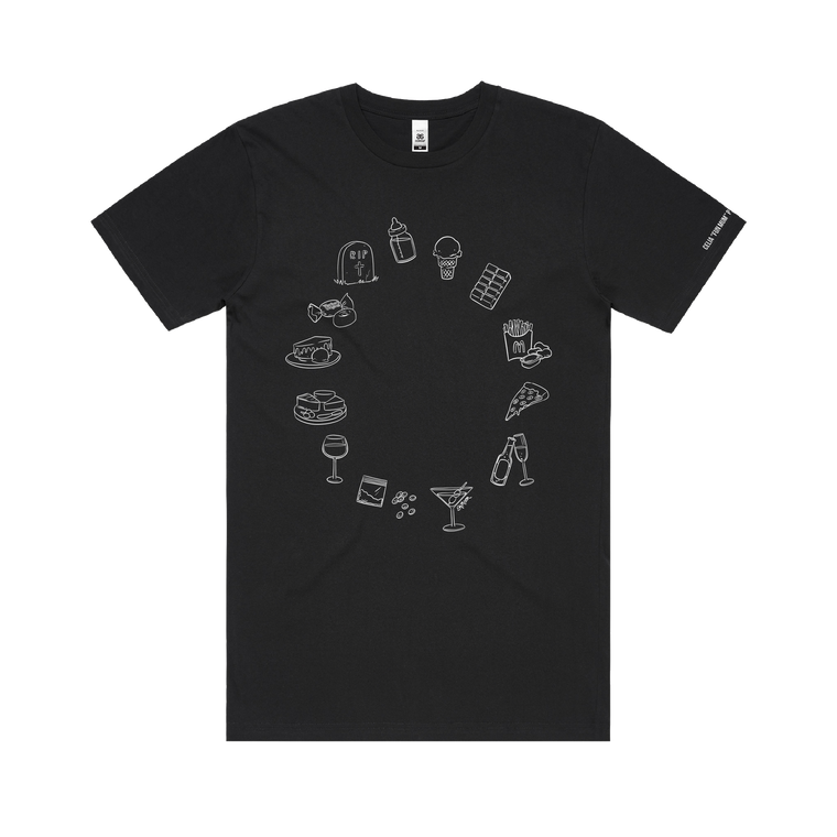 Celia Pacquola / Treat Timeline Black T-Shirt
