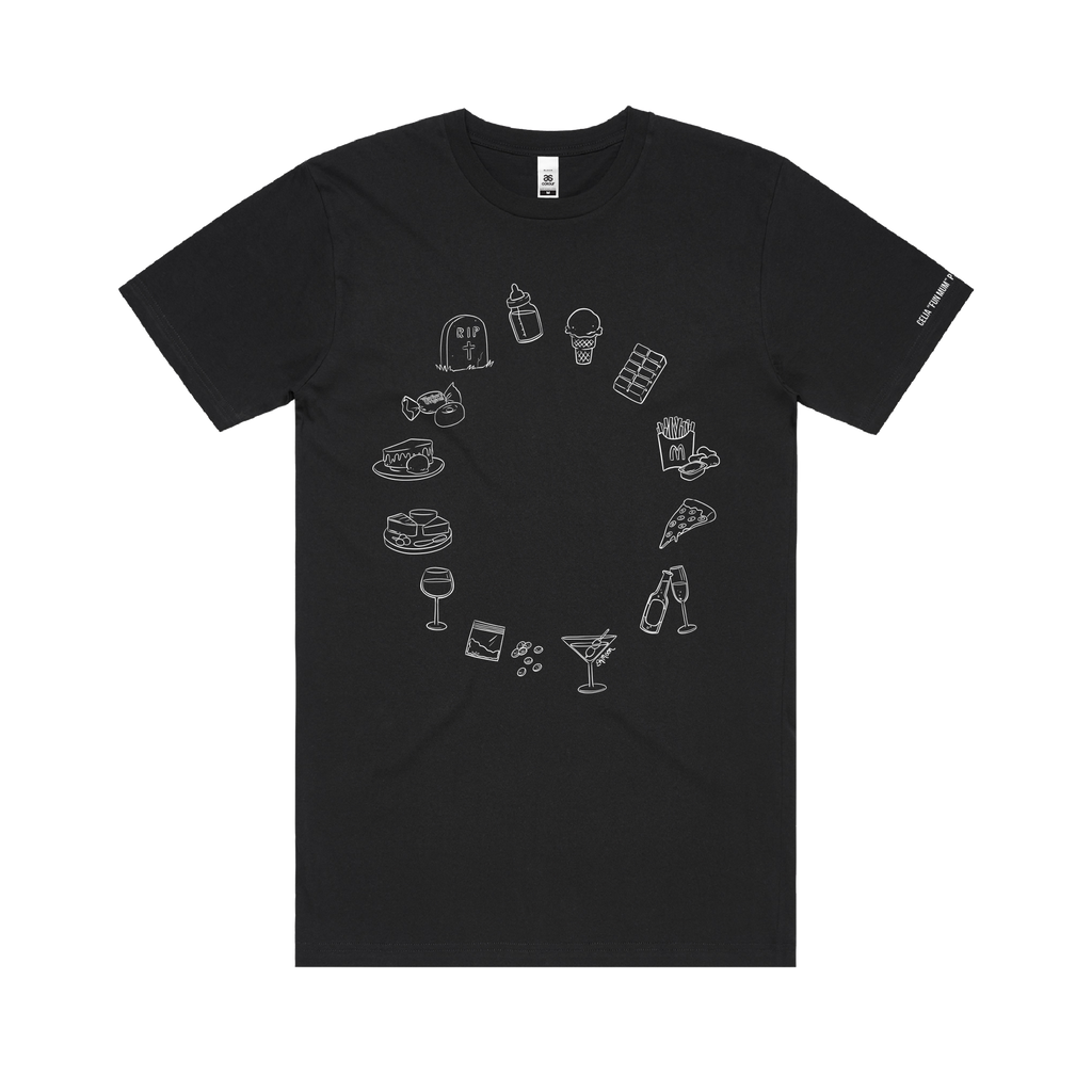 Celia Pacquola / Circle Black T-Shirt ***PRE-ORDER***