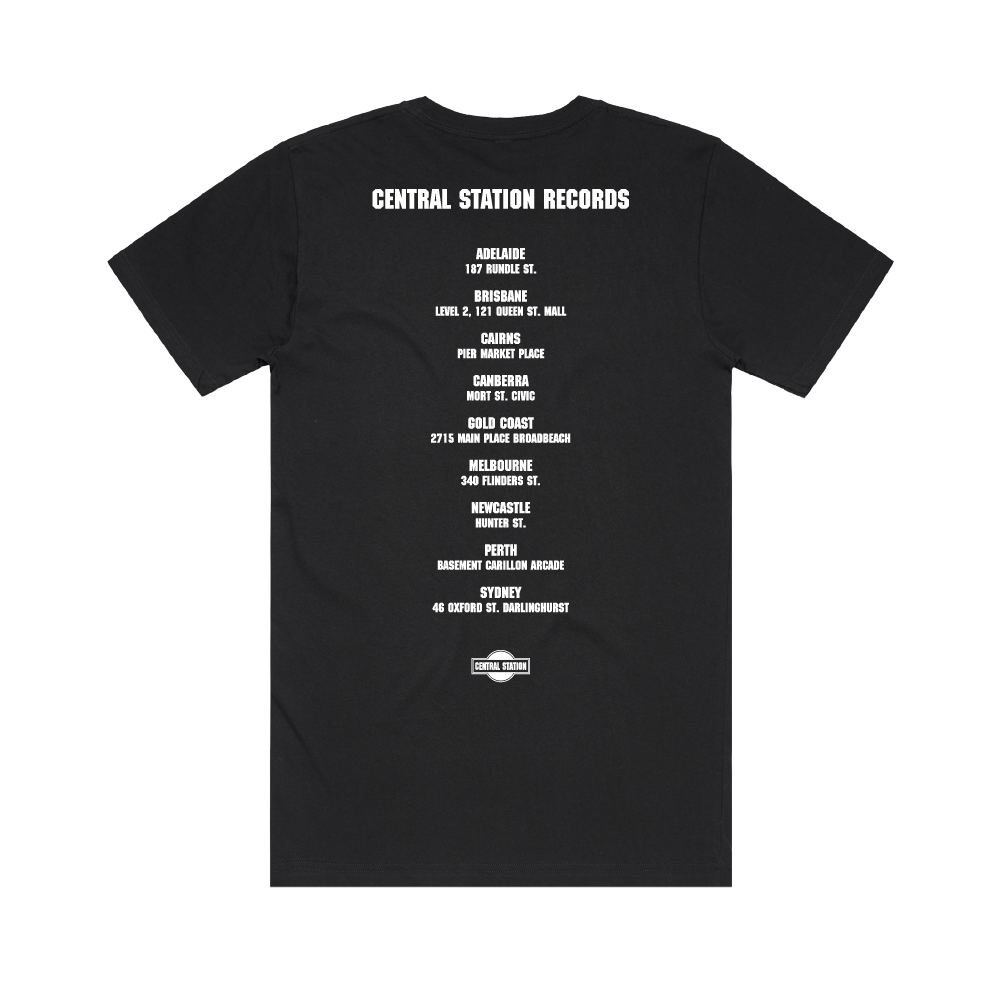 Central Station Records / Store T-Shirt Black