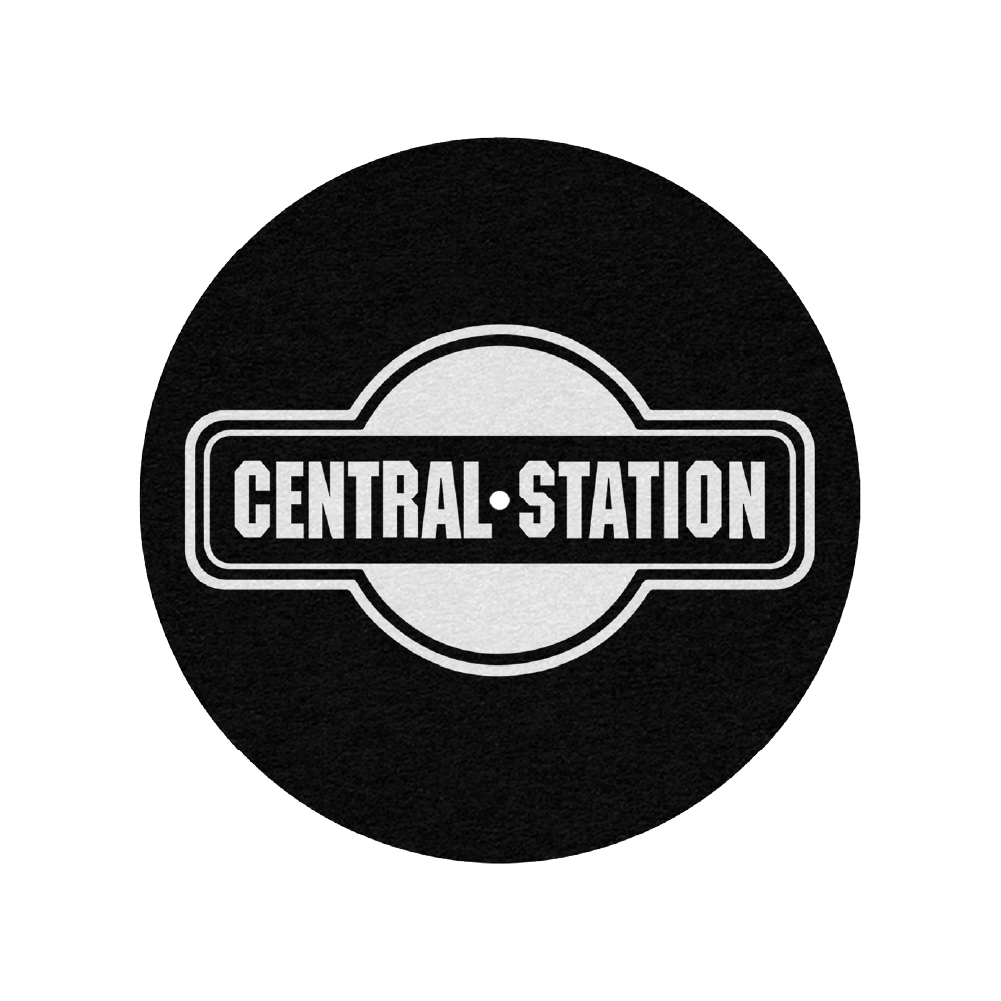 Central Station Records / Black Slipmat