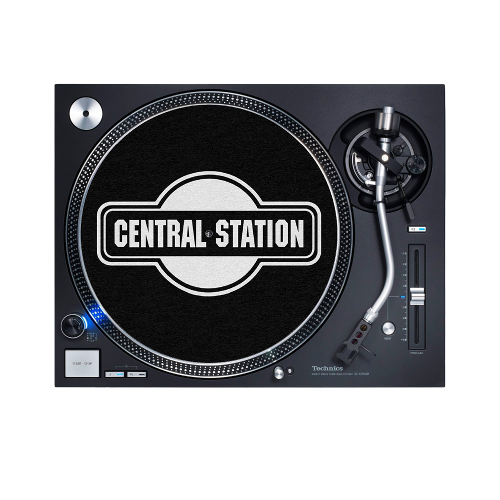 Central Station Records / Black Slipmat