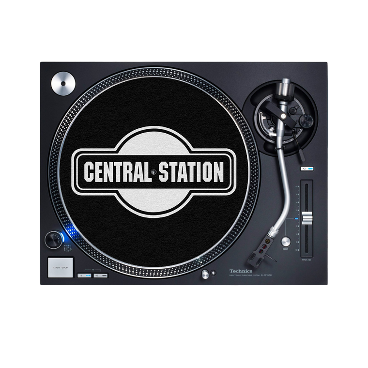 Central Station Records / Black Slipmat