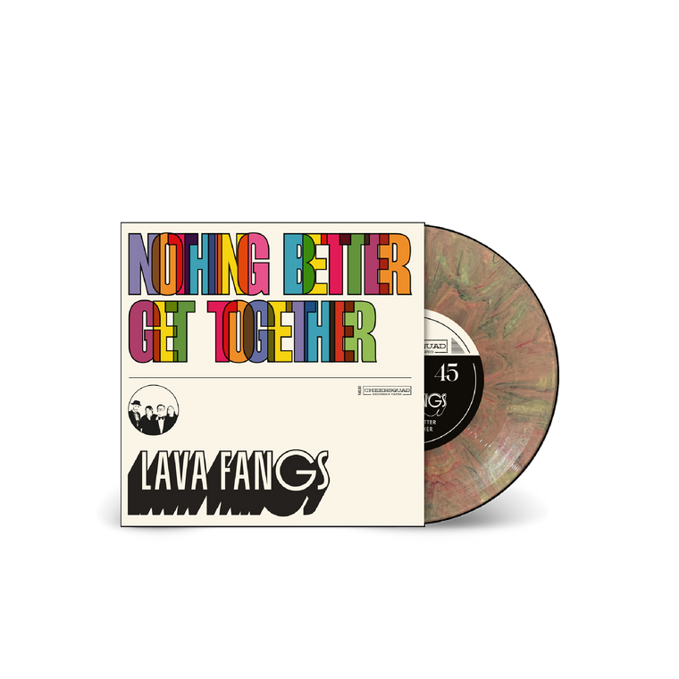 Benny J Ward & Lava Fangs 'Short Lived/Nothing Better' Split Double A-Side 7" Recycled Vinyl ***PREORDER***