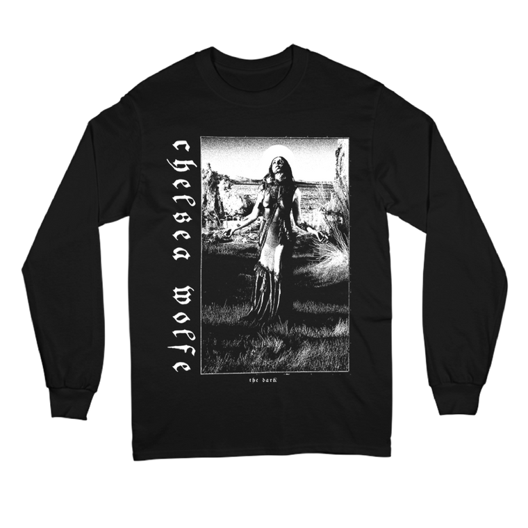 Chelsea Wolfe / The Dark Black Longsleeve T-Shirt ***PRE-ORDER***