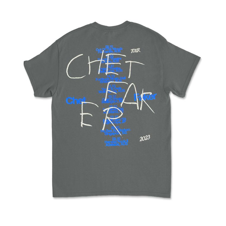 Chet Faker /  2023 Tour Tee Grey