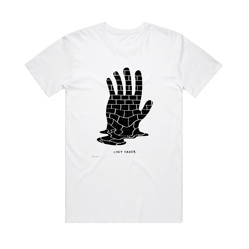 Chet Faker / Drip Hand White Tee