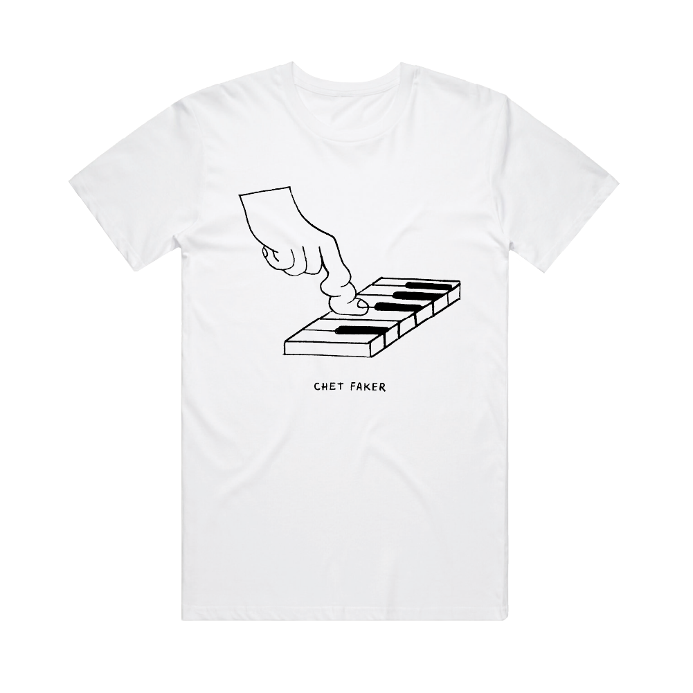 Chet Faker / Keyboard Tee White