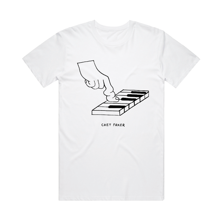 Chet Faker / Keyboard Tee White