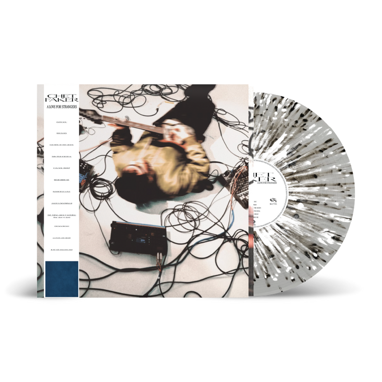 Chet Faker / A Love For Strangers LP Clear with Black + White Splatter Vinyl - D2C Exclusive