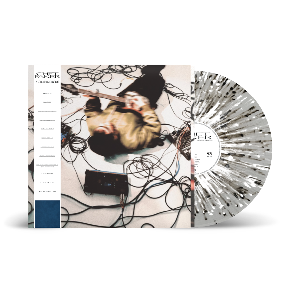 Chet Faker / A Love For Strangers LP Clear with Black + White Splatter Vinyl - D2C Exclusive ***PRE-ORDER***