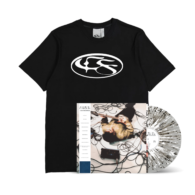 Chet Faker / A Love For Strangers LP Clear with Black + White Splatter Vinyl & T-Shirt ***PRE-ORDER***