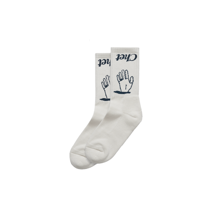 Chet Faker / Hand White Socks