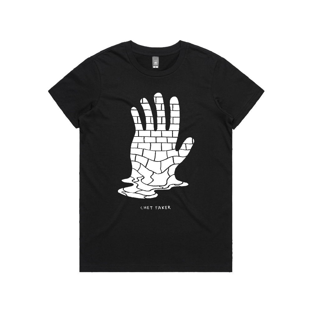 Chet Faker / Drip Hand Women's Black Tee