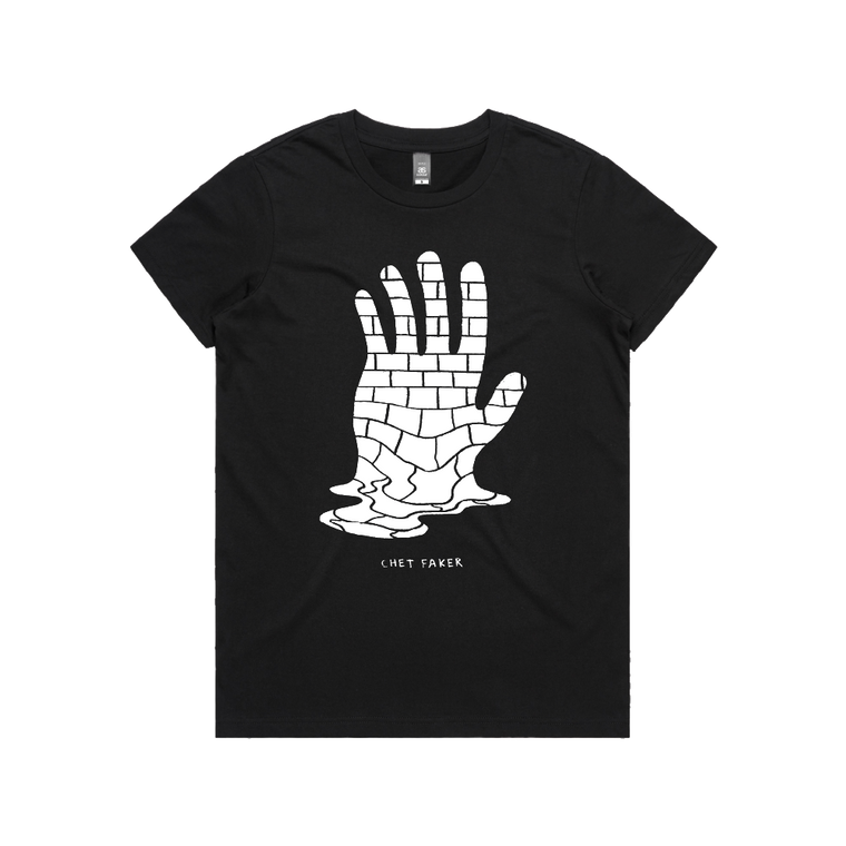 Chet Faker / Drip Hand Women's Black Tee