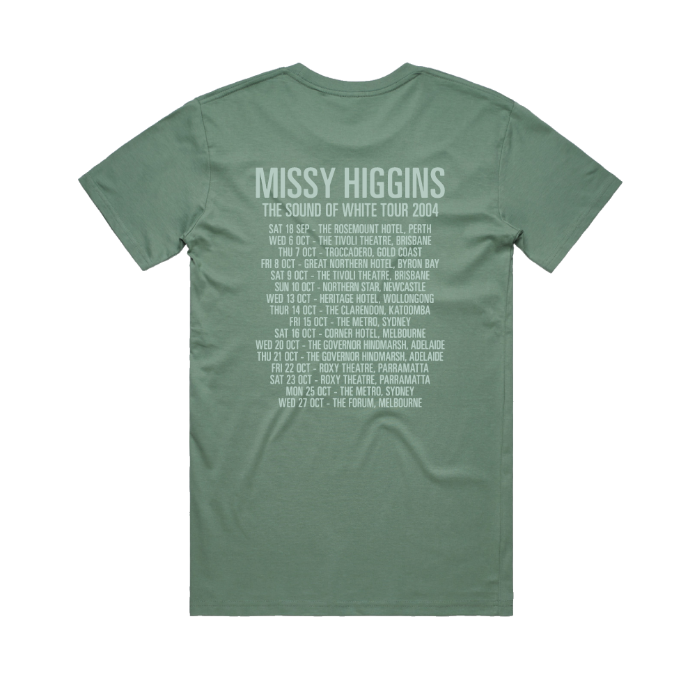 Missy Higgins / Classic Missy The Sound of White Green T-Shirt