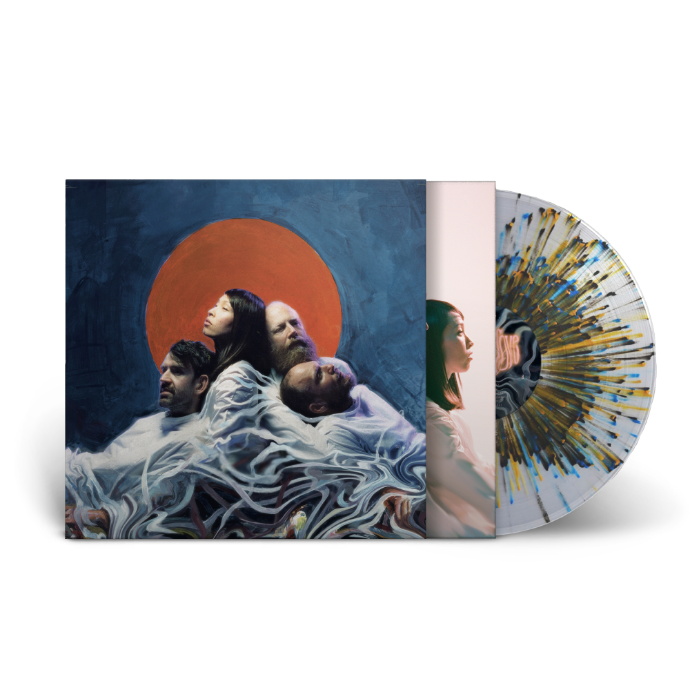 Little Dragon / Slugs of Love LP Clear w/ Orange/Black/Blue Splatter Vinyl