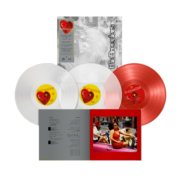 The Breeders / Last Splash: 30th Anniversary Edition 2xLP Clear + 12" Red Vinyl