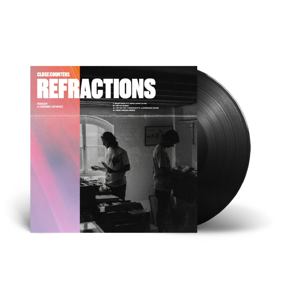 Close Counters / REFRACTIONS EP Black Vinyl