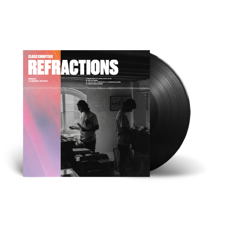 Close Counters / REFRACTIONS EP Black Vinyl
