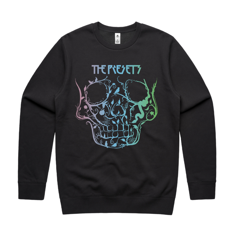 Garden Skull / Coal United Crew