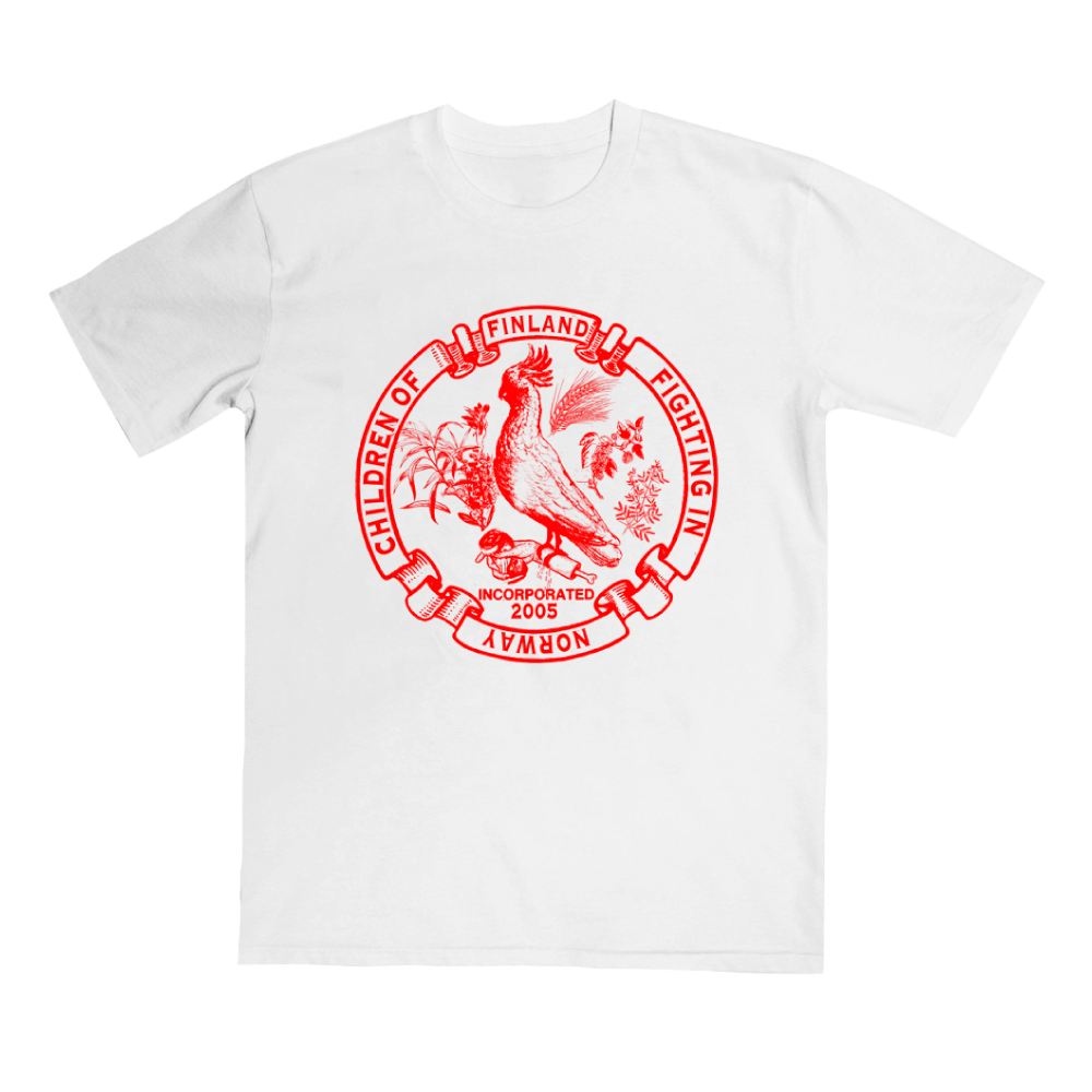 C.O.F.F.I.N / Cockatoo White T-Shirt