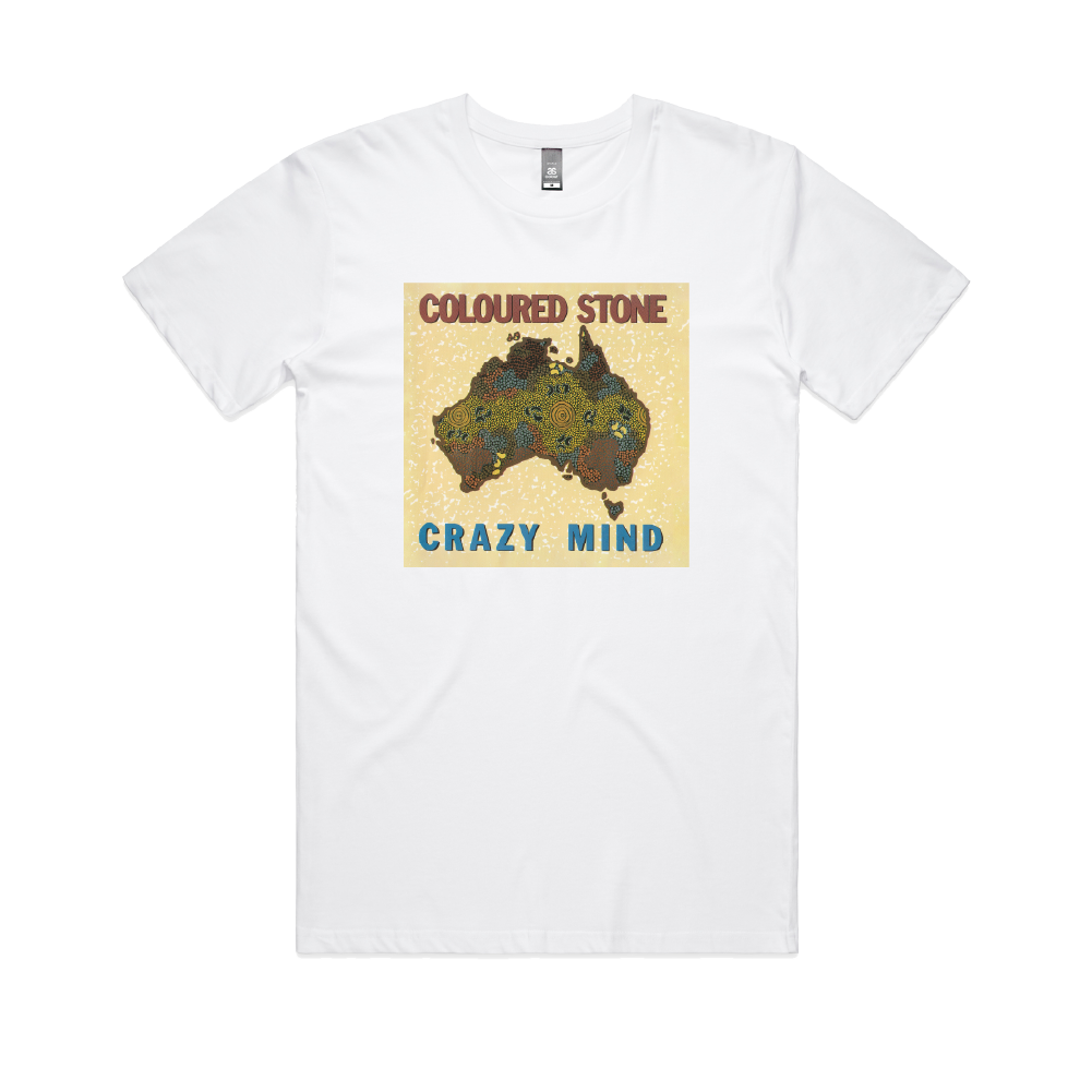 Coloured Stone / Crazy Mind White T-Shirt