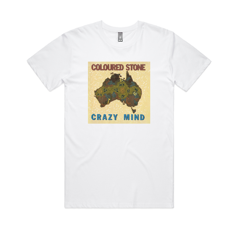 Coloured Stone / Crazy Mind White T-Shirt